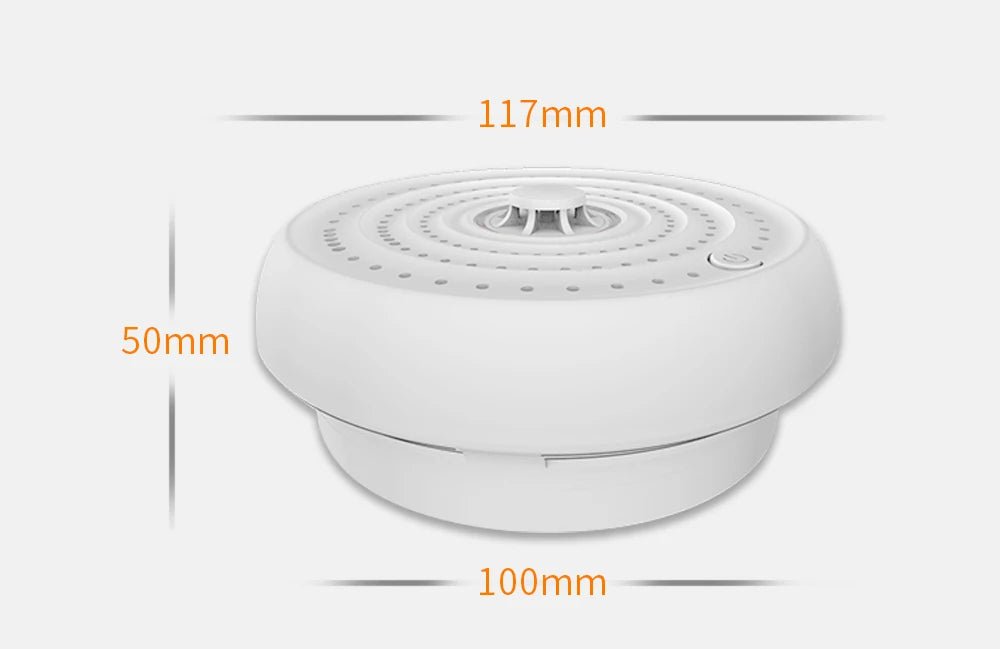 FireGuard – Kabelloser Hitzemelder mit Langzeitbatterie und 85dB Alarm - Wachmann24